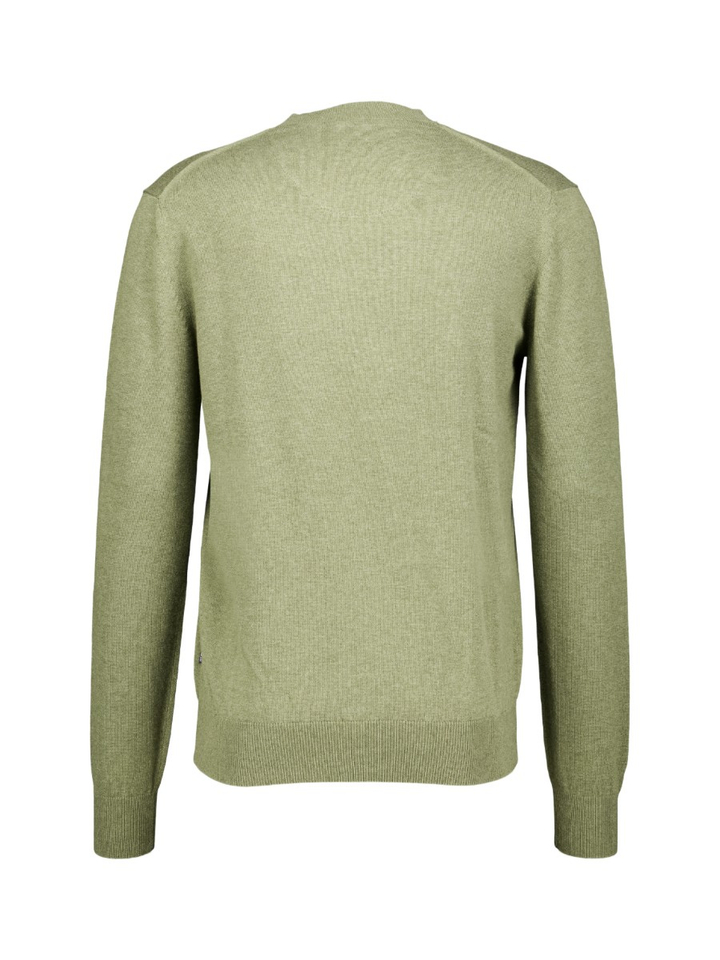 Groene trui met V-hals State Of Art 