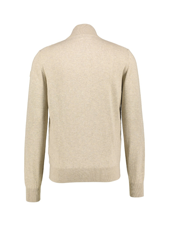 Beige gilet met rits State Of Art 