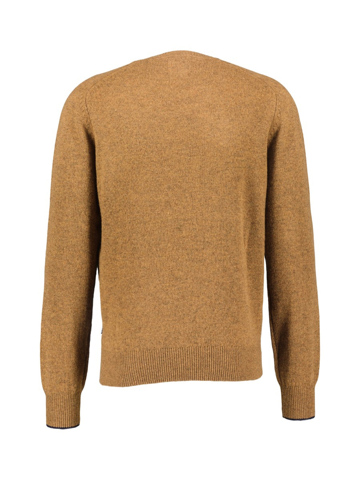 Bruine V-hals trui State Of Art