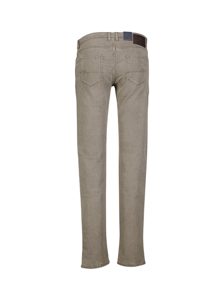 Brown shadow slim fit regular fit jeans Rodger Zilton 