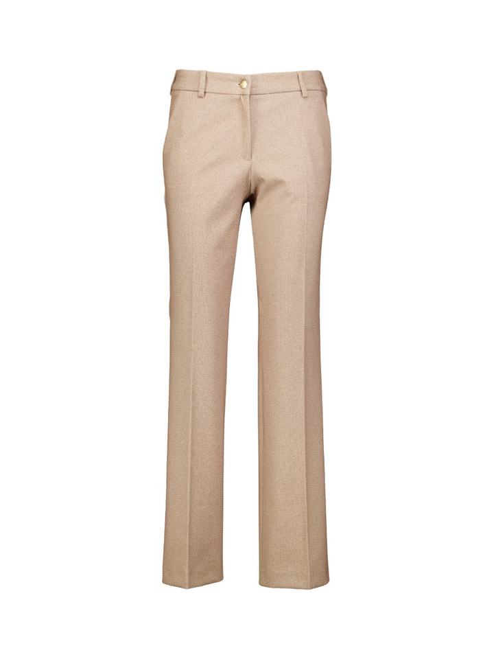 Beige wide leg broek Brax