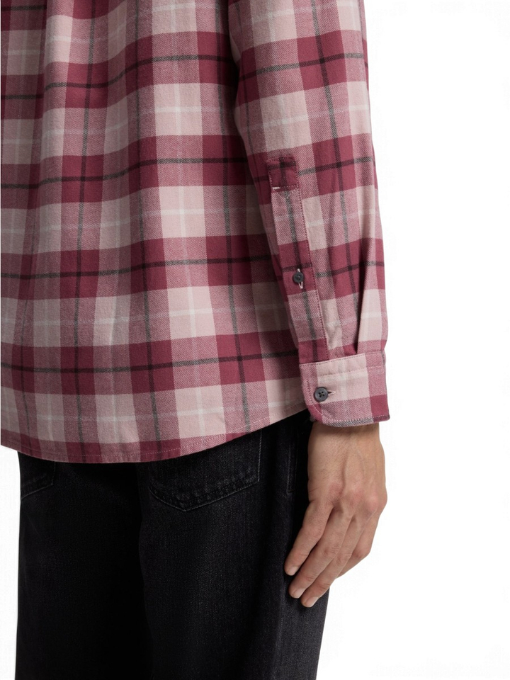 Licht pastel rood katoenen hemd ( regular fit) met lange mouwen Hugo Boss 