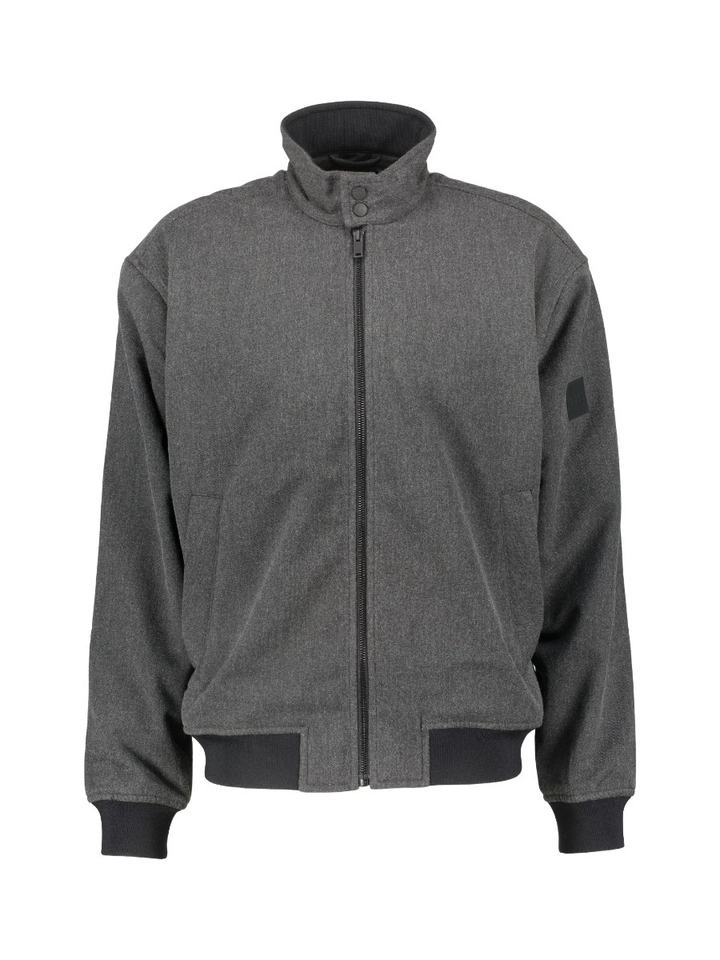 Donkergrijze bomberjacket Luffy Hugo Boss