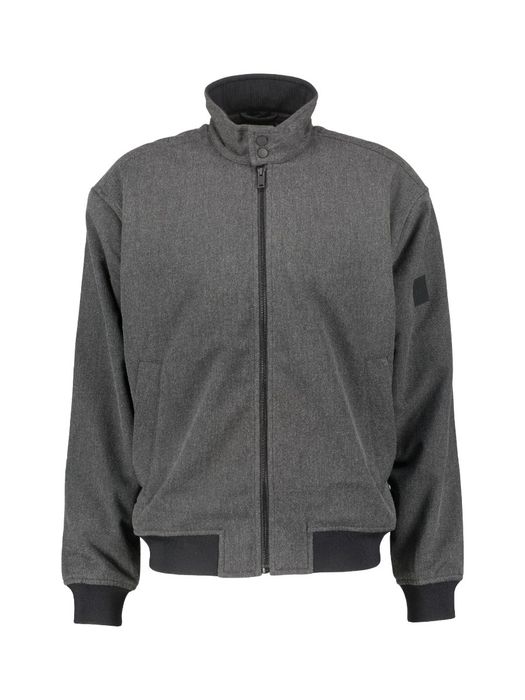 Donkergrijze bomberjacket Luffy Hugo Boss