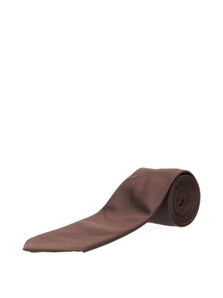 Bruine stropdas Hugo Boss