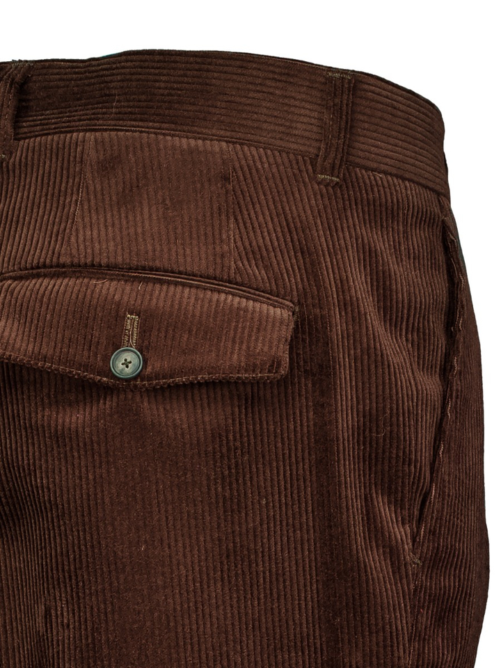 Bordeaux ribfluwelen broek C-Perino Boss Black 