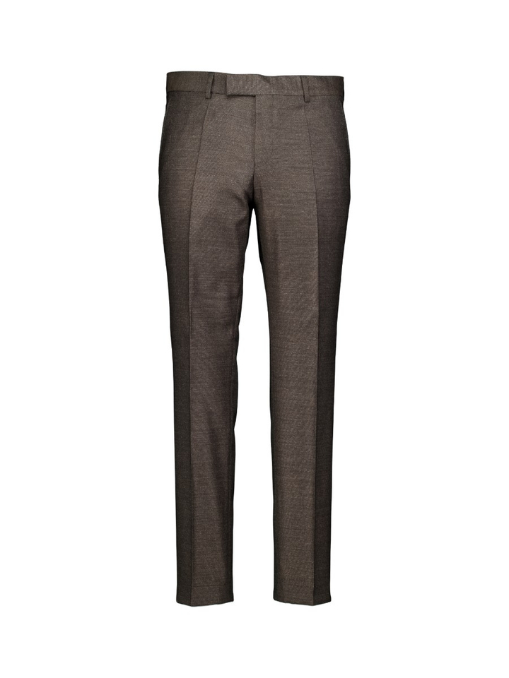 Bruine geklede broek H-Genius Boss black