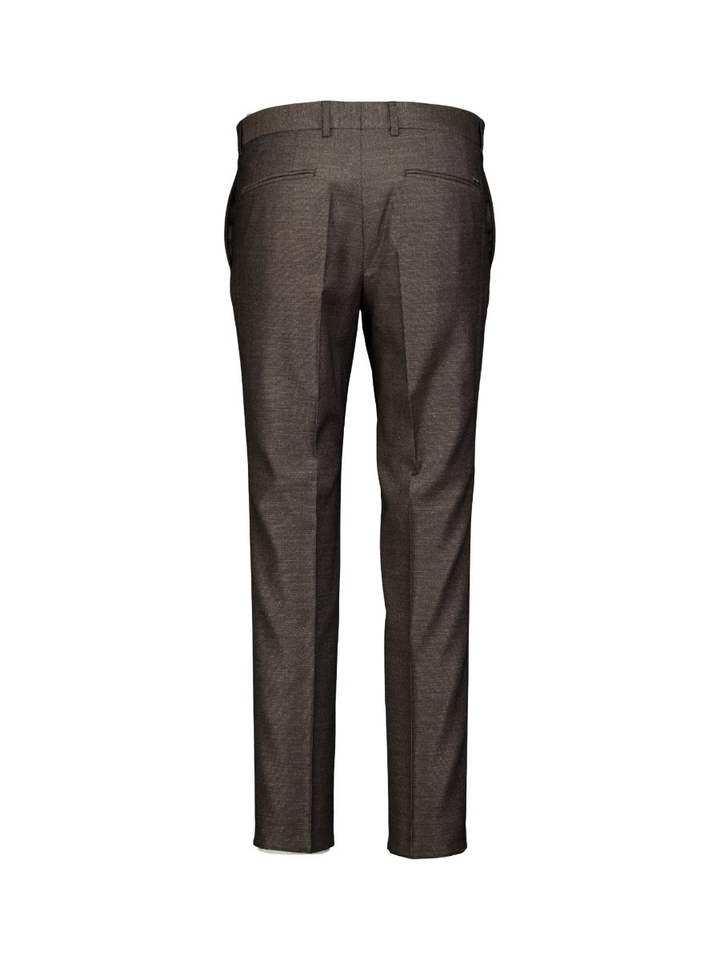 Bruine geklede broek H-Genius Boss black