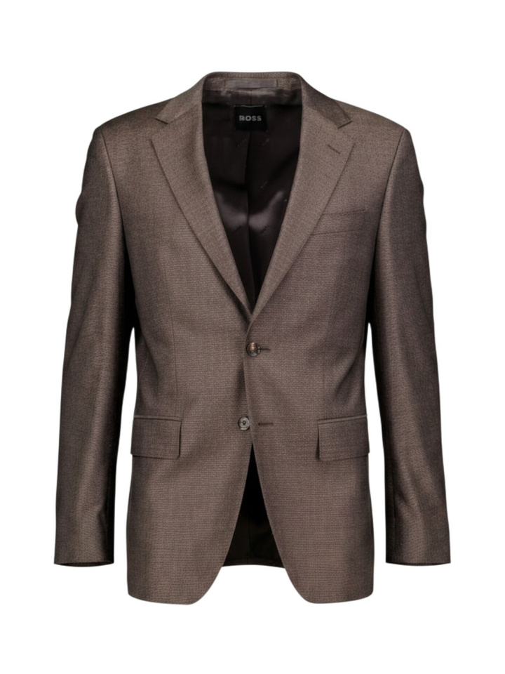 Medium bruin kostuum blazer Hugo Boss