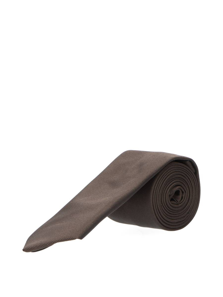 Brown Overflow stropdas Hugo Boss