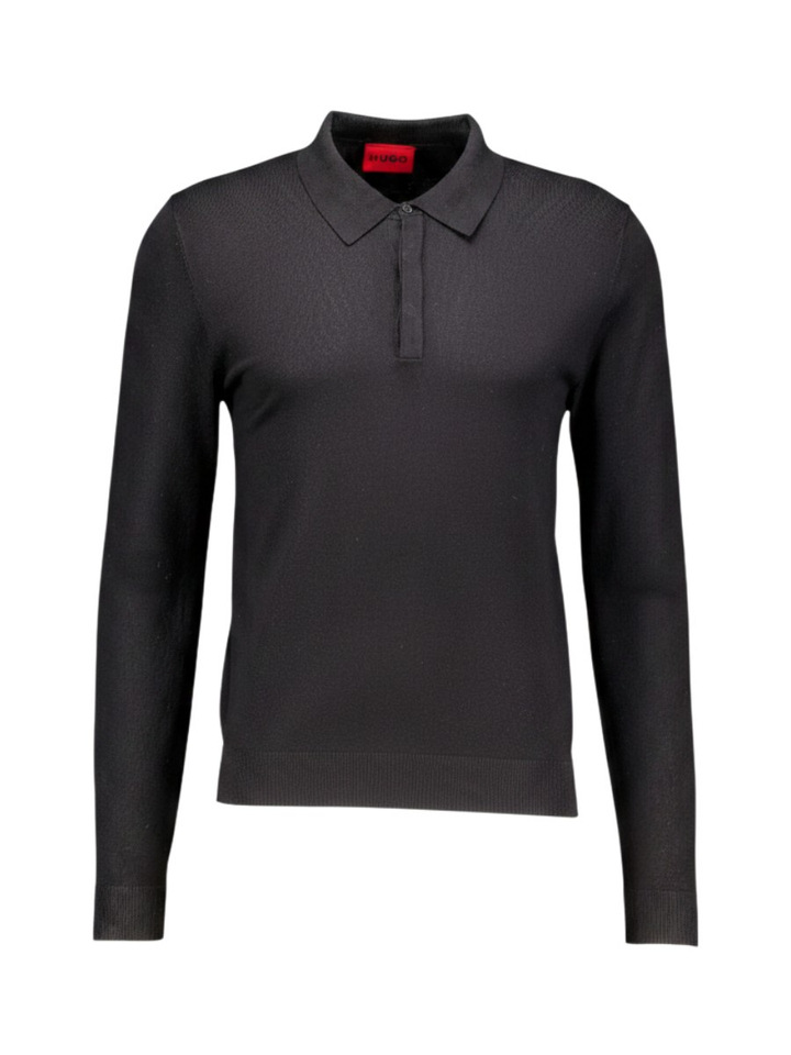 Zwarte polo Hugo Red 