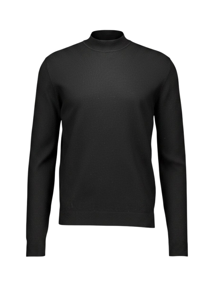 Zwarte pull met ronde hals Hugo Red