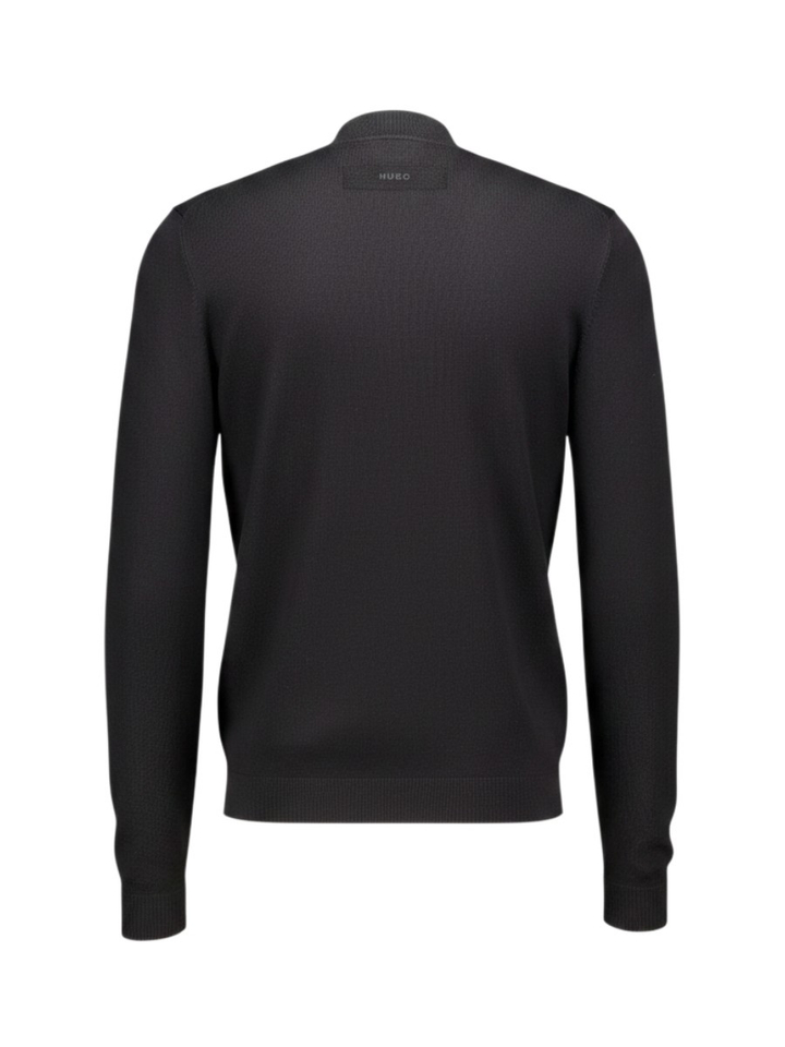 Zwarte pull met ronde hals Hugo Red