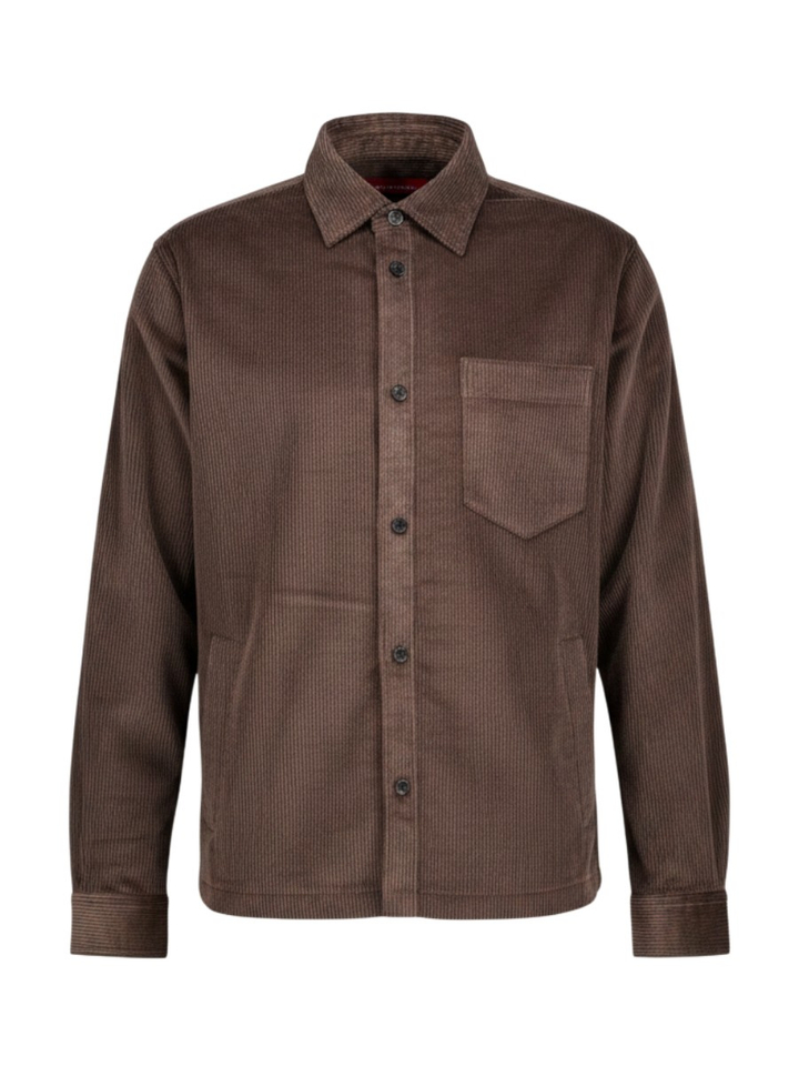 Bruin vestje in ribbel Hugo Boss