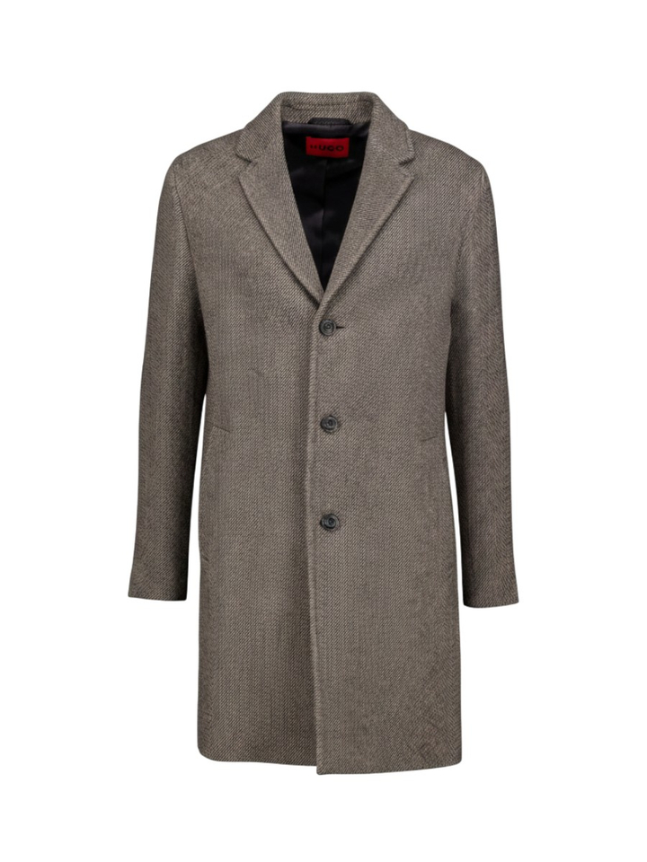 Bruine mantel Hugo Boss 