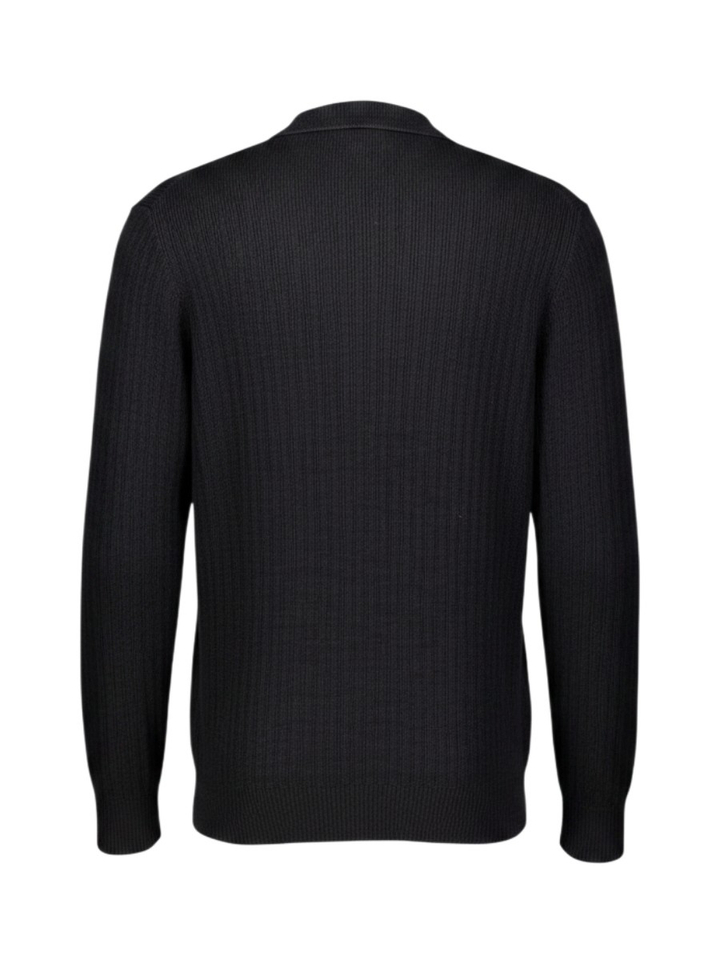 Zwarte half zip trui Hugo Red