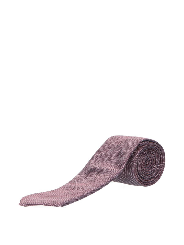 Paarse stropdas met patroon Hugo Boss