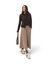 Donkerbruine cardigan in wol Brax 