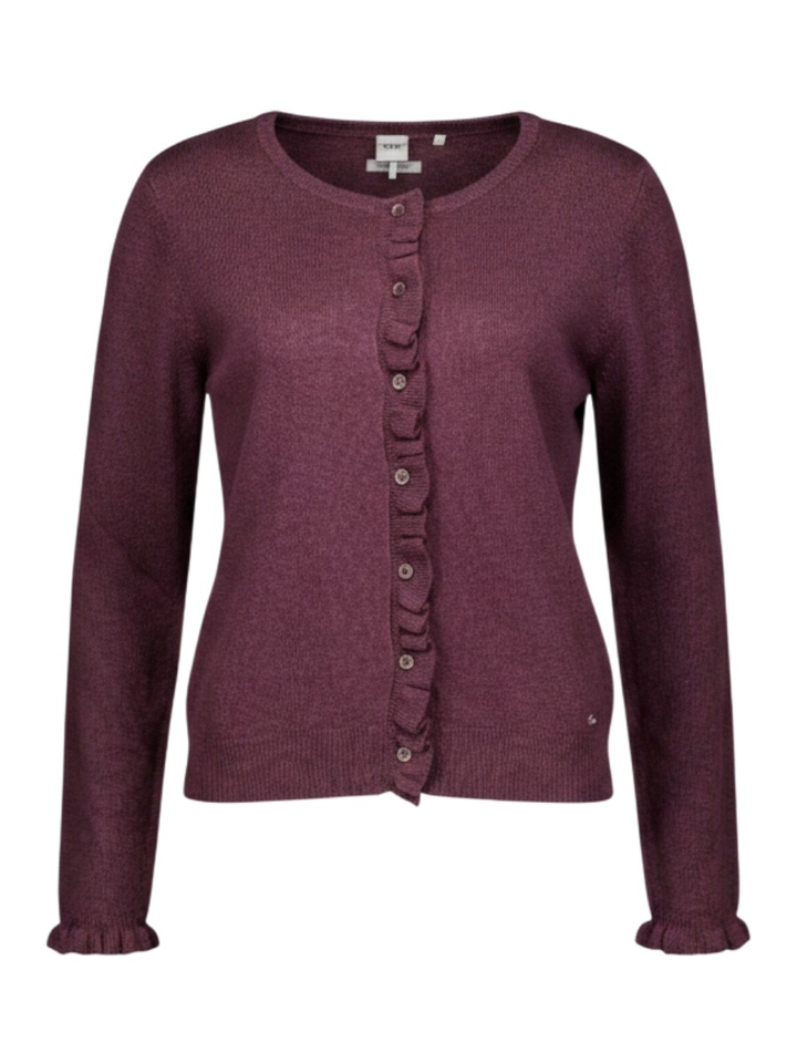 Bordeaux cardigan in wol Brax
