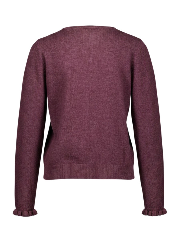 Bordeaux cardigan in wol Brax