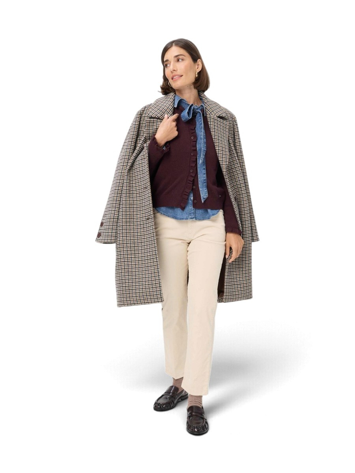 Bordeaux cardigan in wol Brax