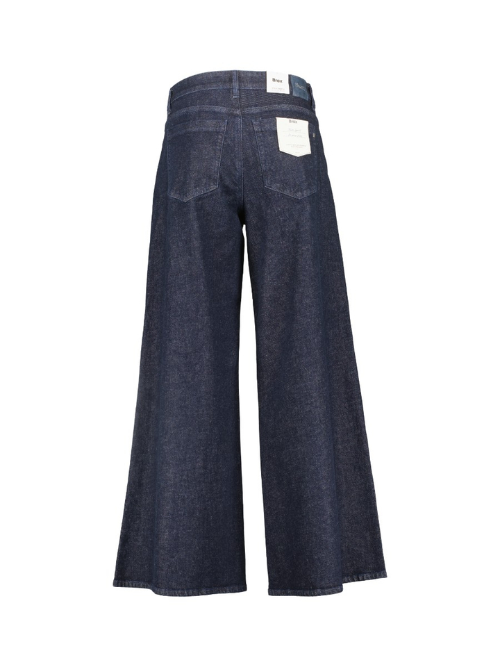 Donkerblauwe wide leg jeans jeans Brax 