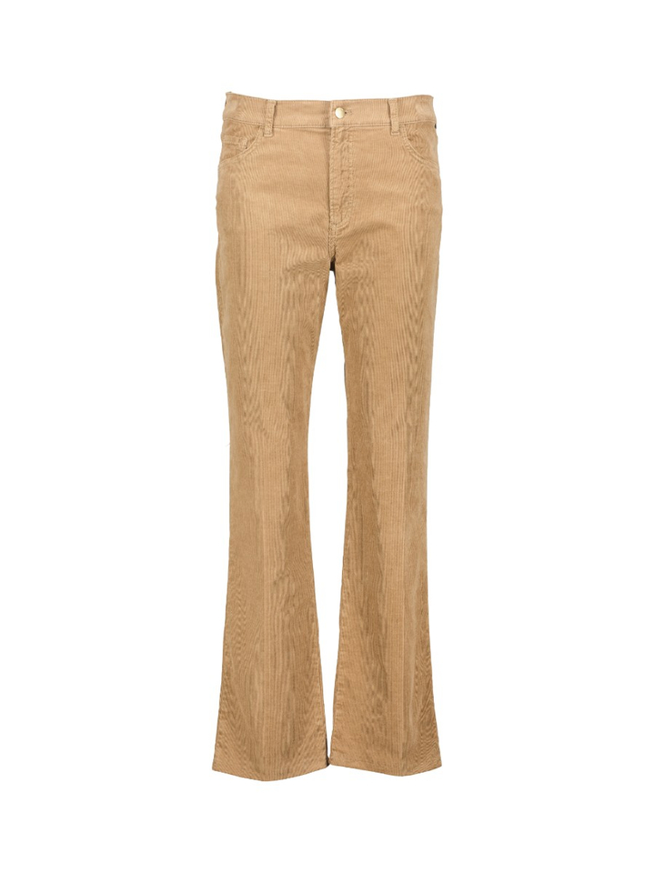 Bruine broek in ribfluweel Brax 