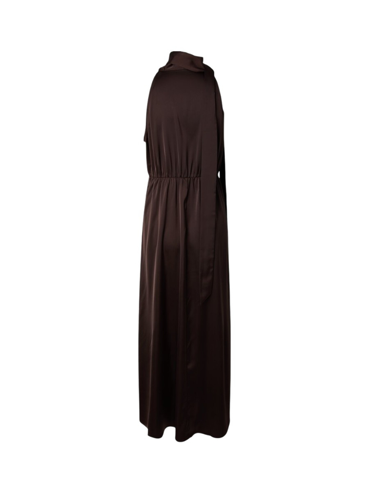 Coffee bean maxi jurk YAS 