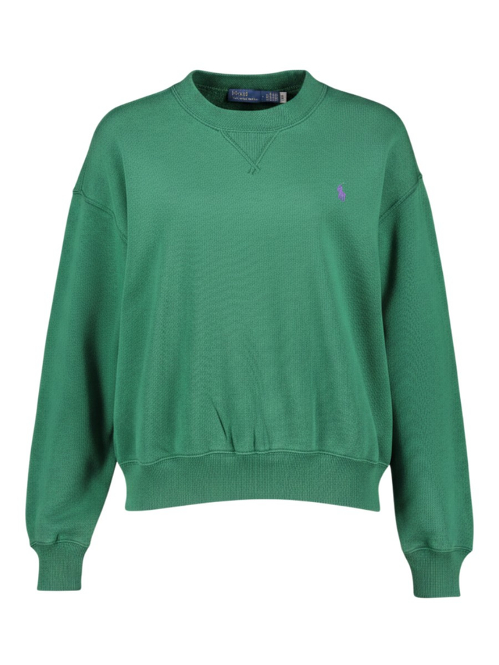 Groene sweater met ronde hals Ralph Lauren