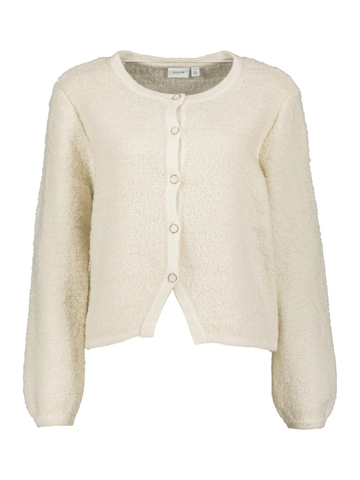 Beige gebreide cardigan Vila