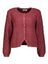 Bordeaux gebreide gilet Vipigga Vila