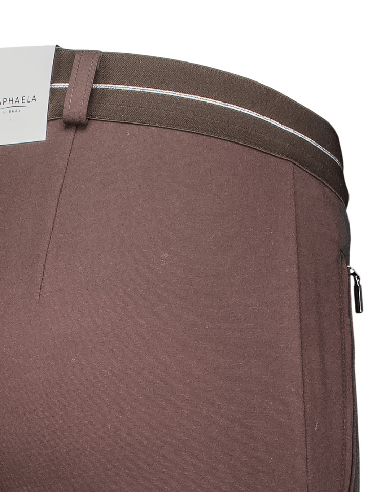 Bruine geklede blouse Lillyth Raphaela