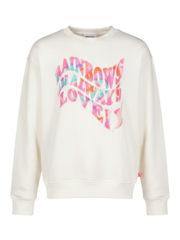 Witte T-shirt met opdruk Billieblush 