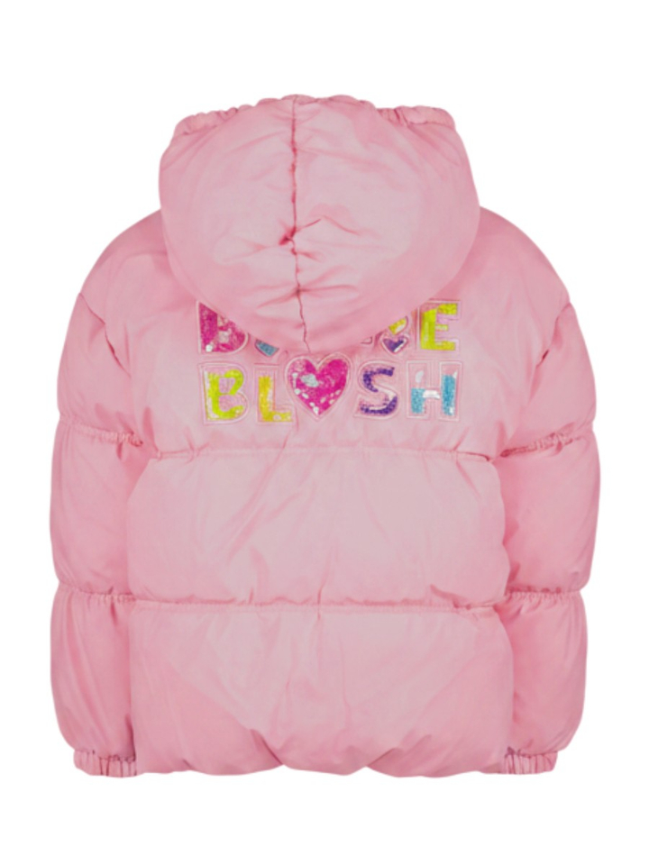 Roze jas met detail op de rug Billieblush