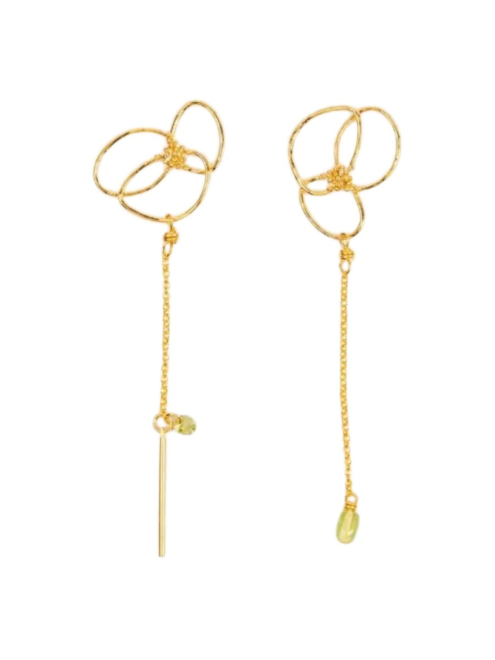 Gouden oorbellen DALIA Murielle Perrotti