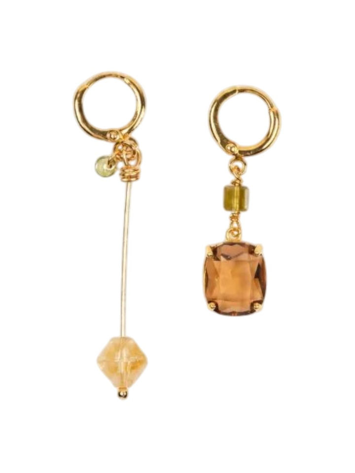 Gouden oorbellen POMELO Murielle Perrotti