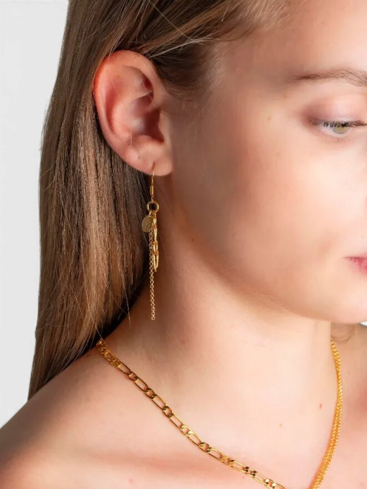 Gouden oorbellen COLETTE Murielle Perrotti 