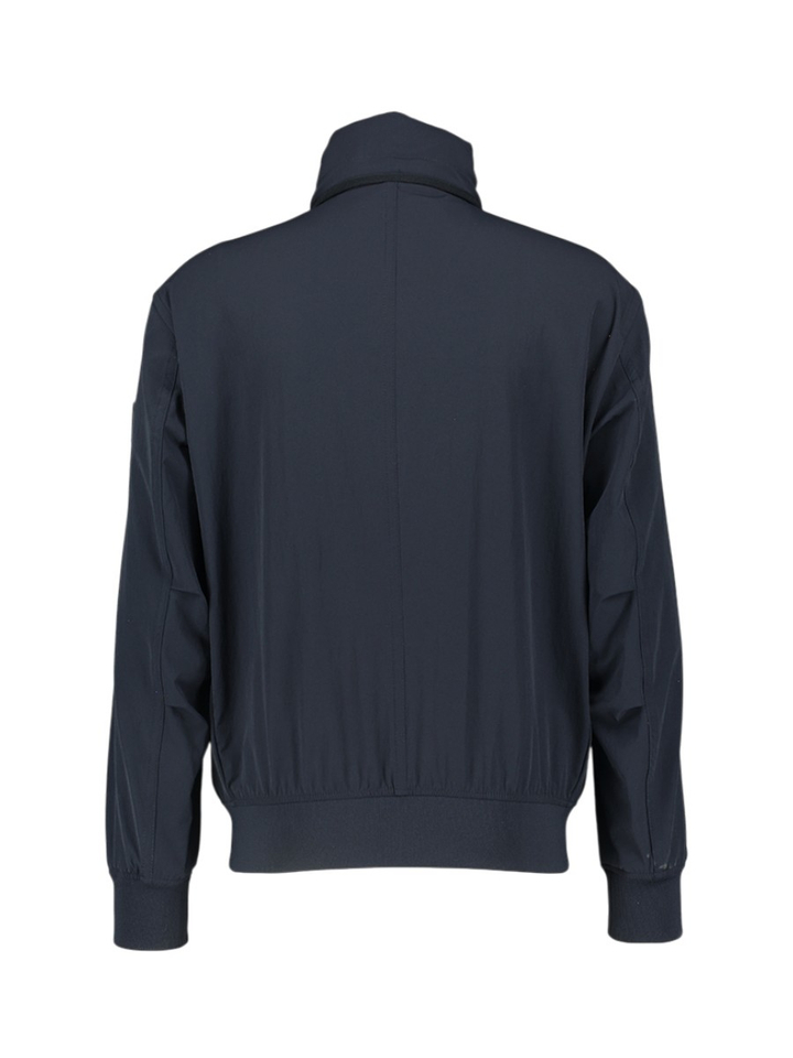 Donkerblauwe jas met uitritsbare kap Ohice Hugo Boss