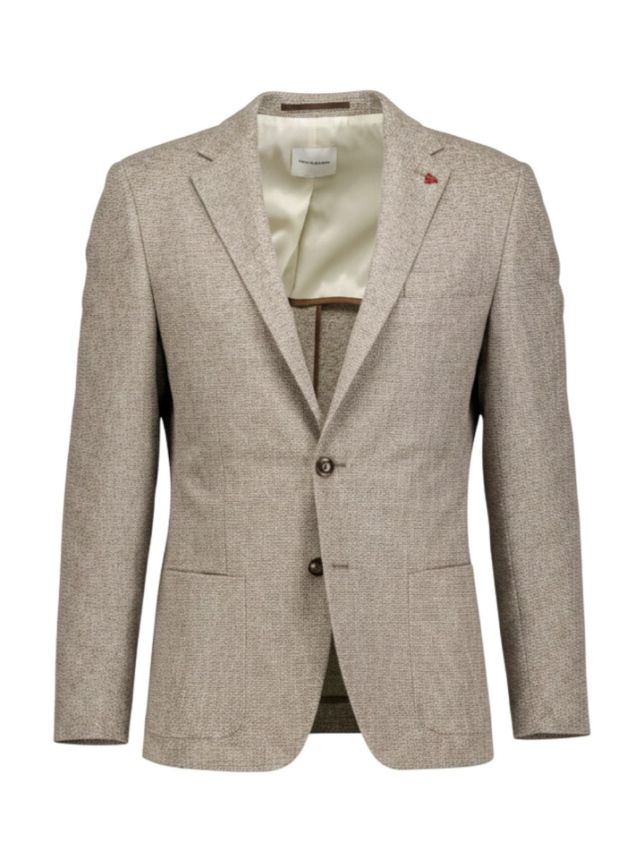 Bruine blazer slim fit Roy Robson