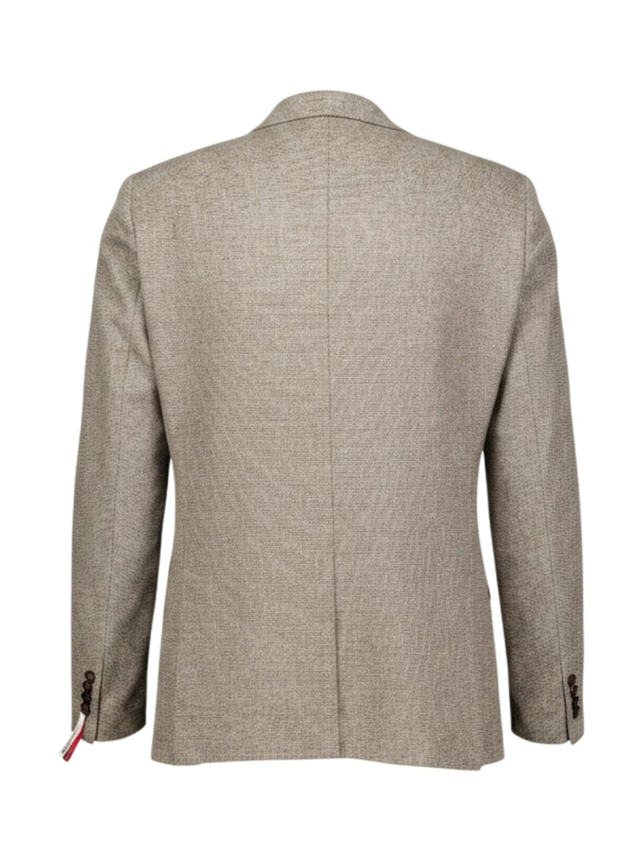 Bruine blazer slim fit Roy Robson