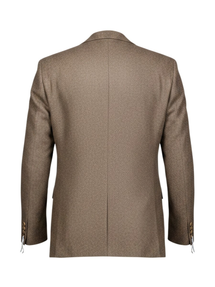 Bruine blazer regular fit Roy Robson