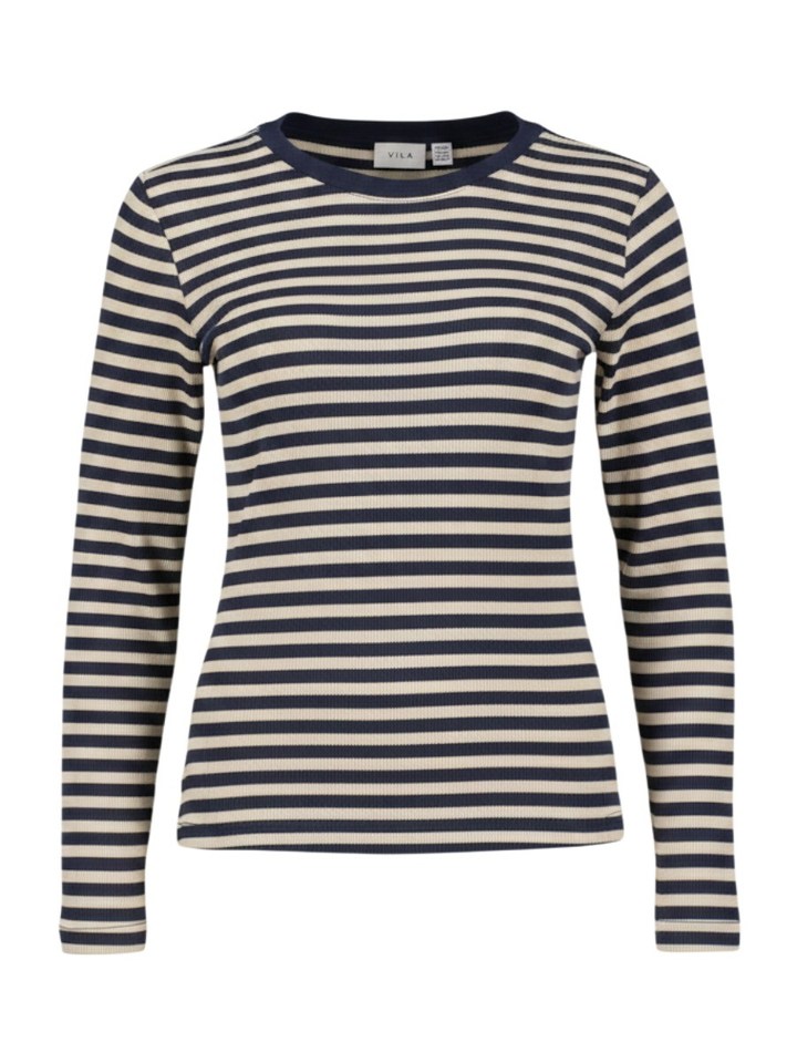 Gestreepte shirt met lange mouwen Viavera Vila
