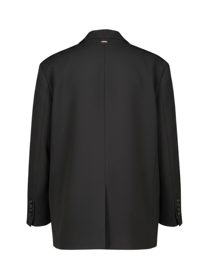 Zwarte oversized blazer Twinset