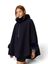 Donkerblauwe poncho Twinset