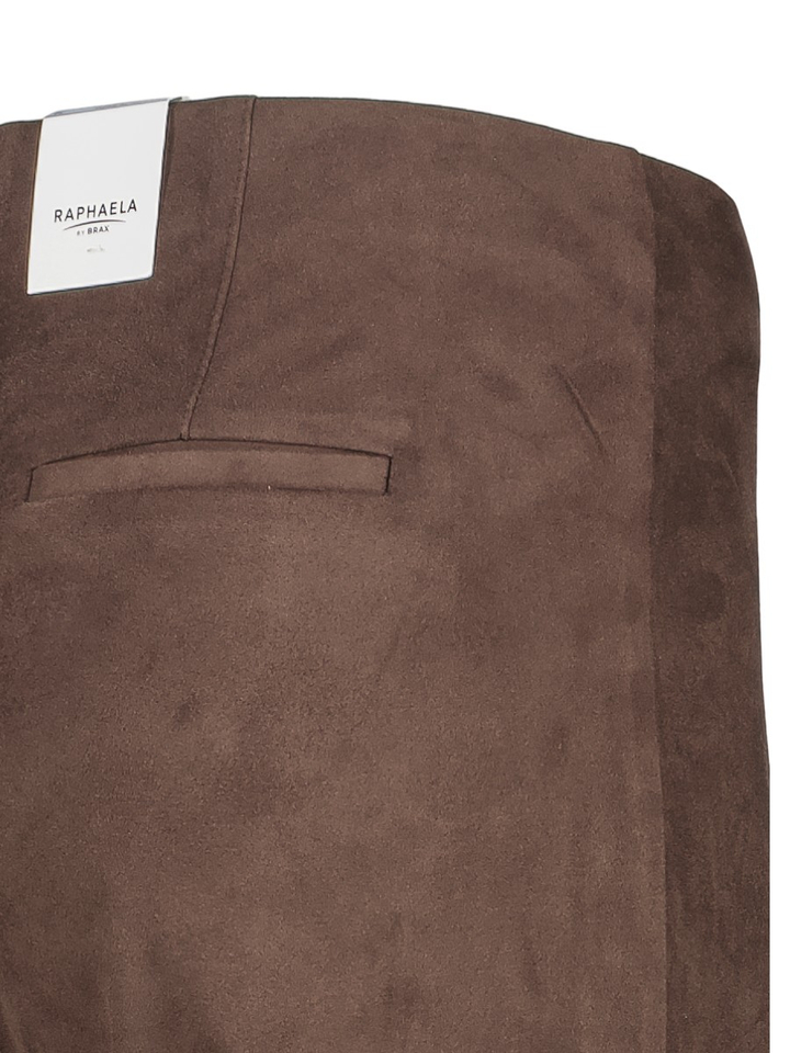 Bruine broek in velours LILLYTH Brax