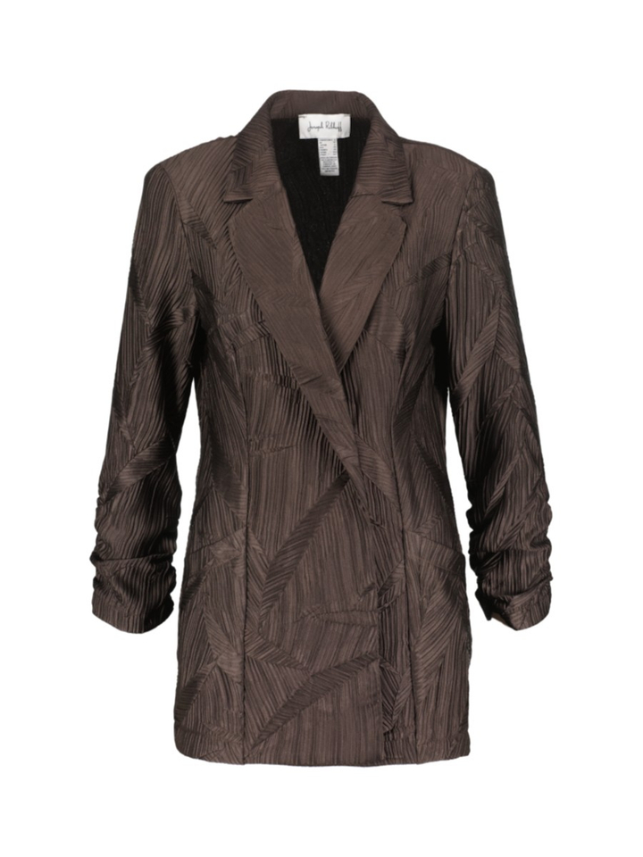 Bruine geklede blazer Joseph Ribkoff