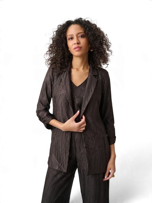 Bruine geklede blazer Joseph Ribkoff