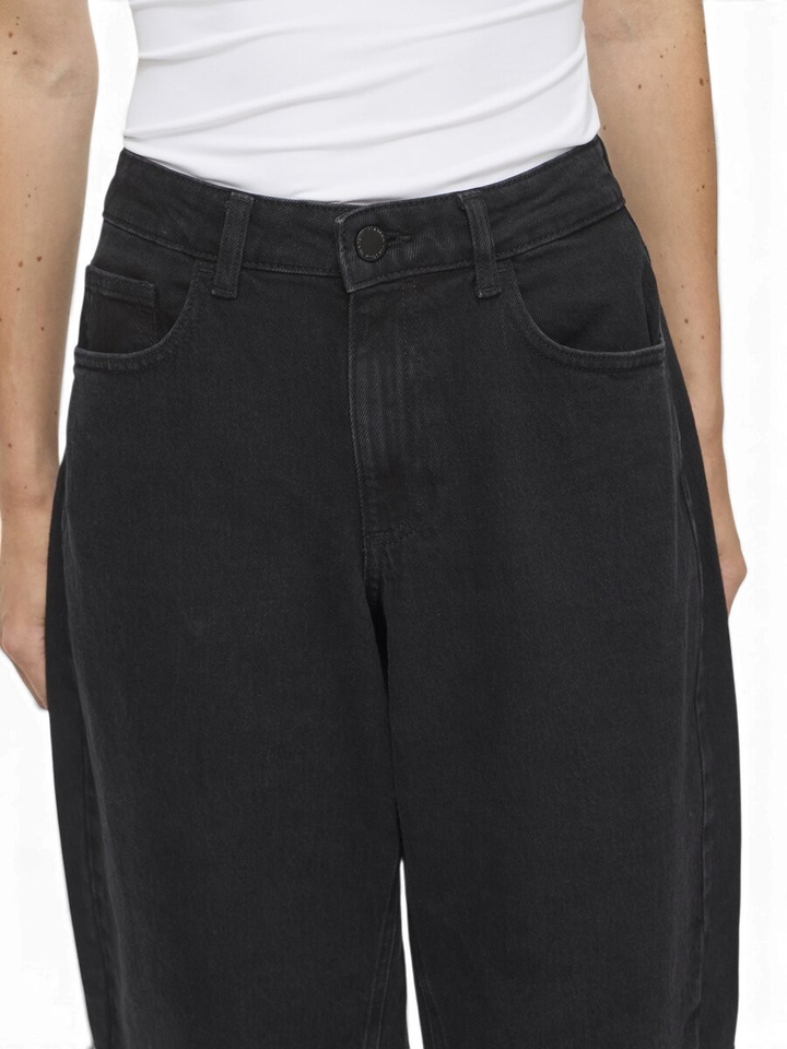 Zwarte barrel fit jeans Vila 