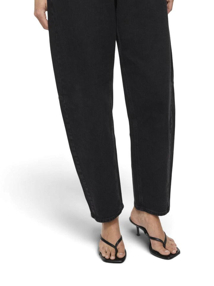 Zwarte barrel fit jeans Vila 