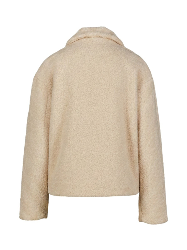 Ecru teddy jas Zadig & Voltaire